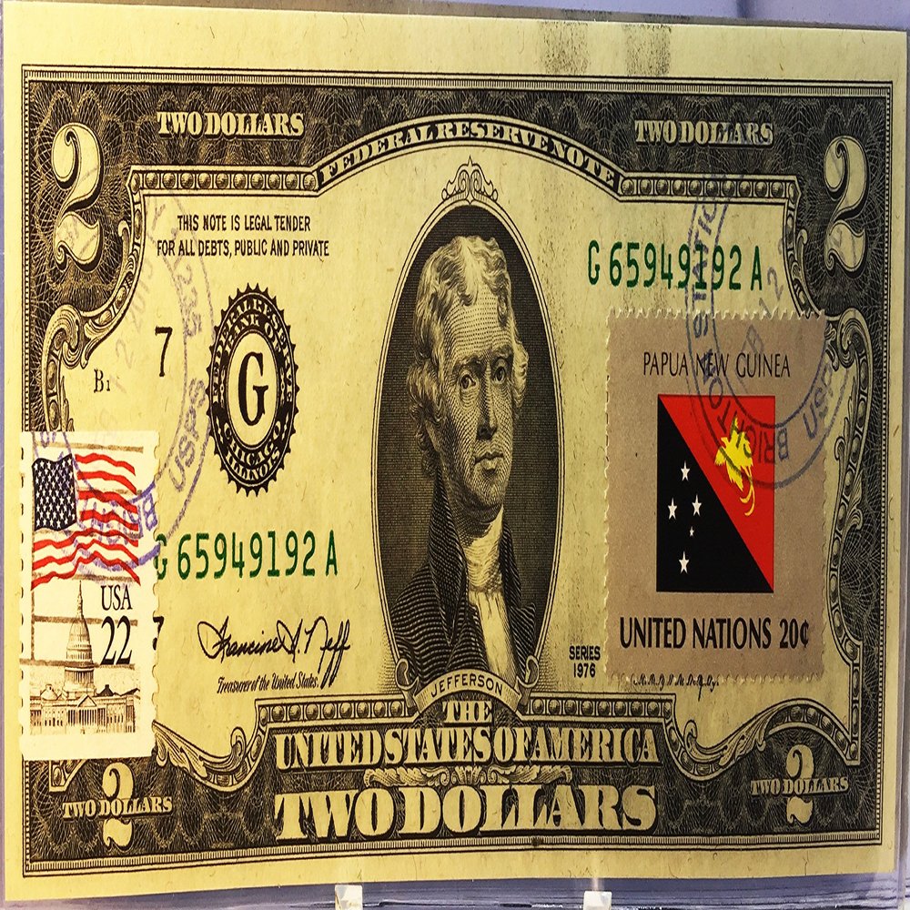 $2 Collectible Uncirculated Banknote