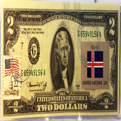 $2 Collectible Uncirculated Banknote