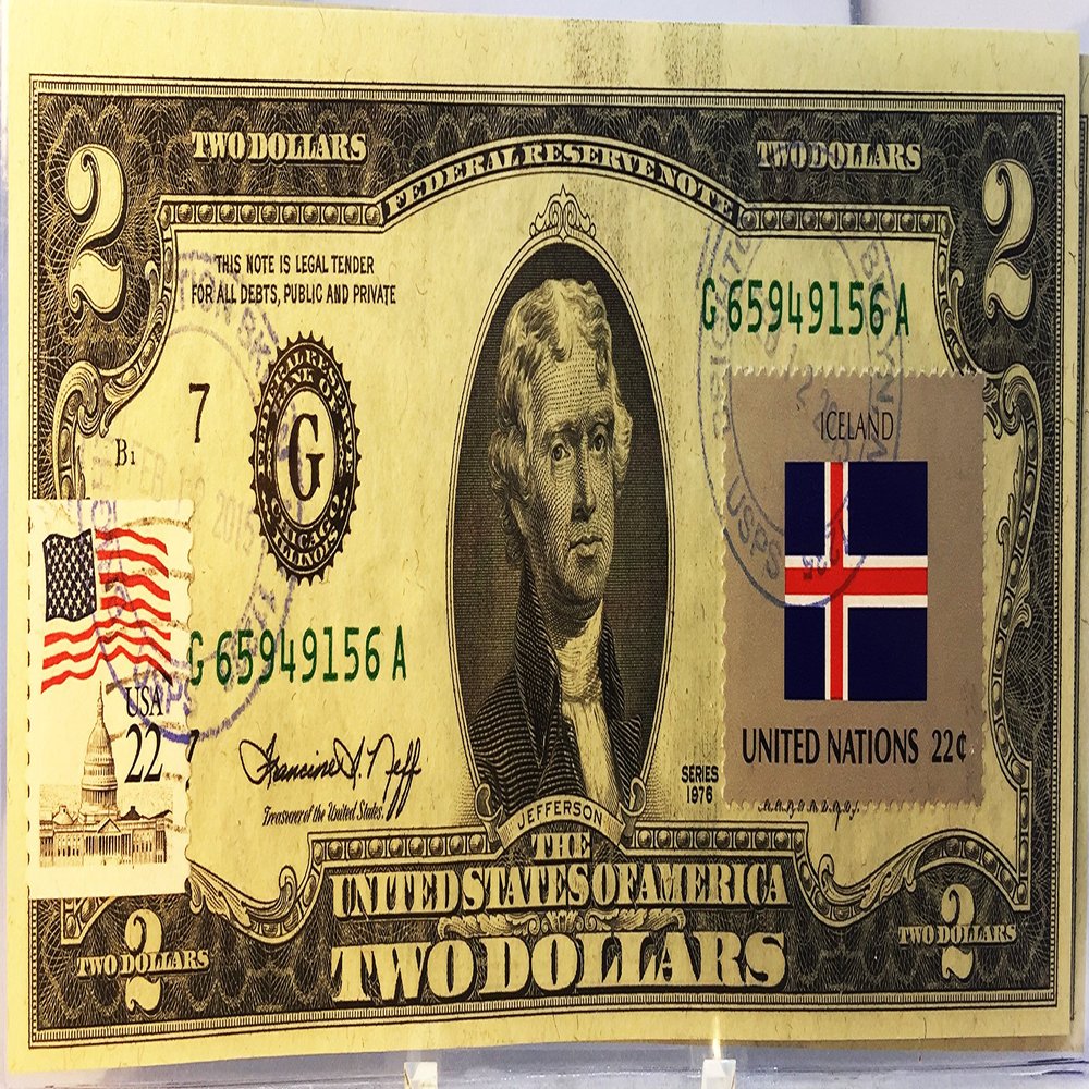 $2 Collectible Uncirculated Banknote