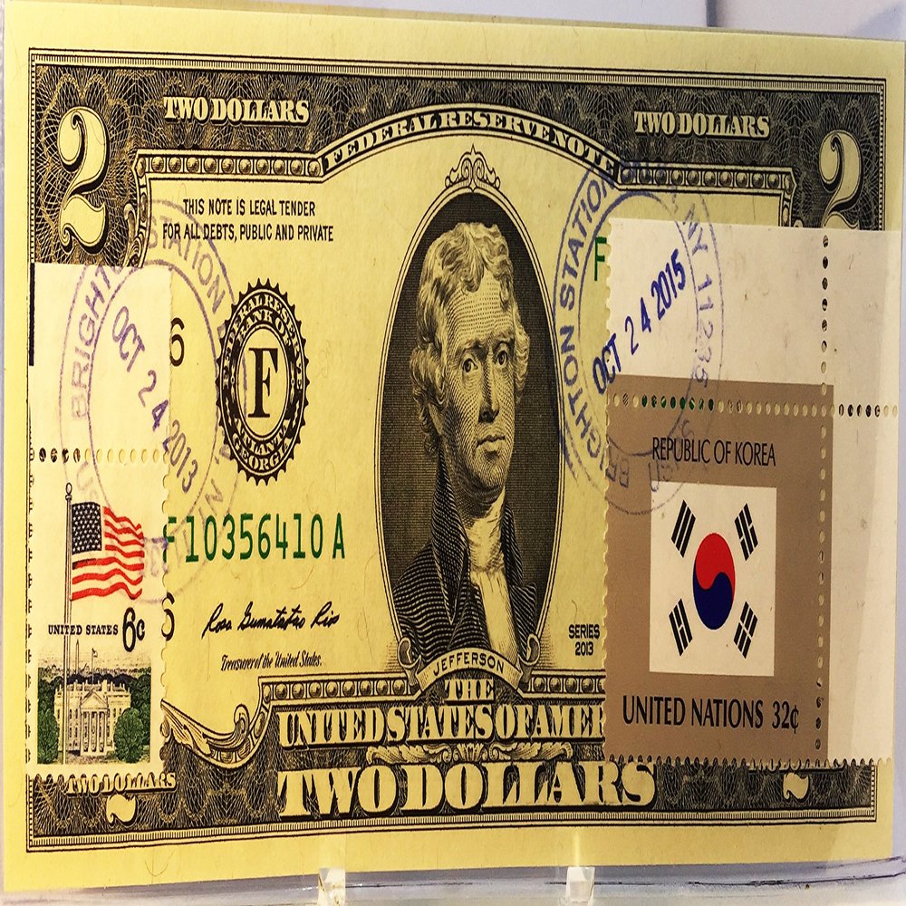 $2 Collectible Uncirculated Banknote