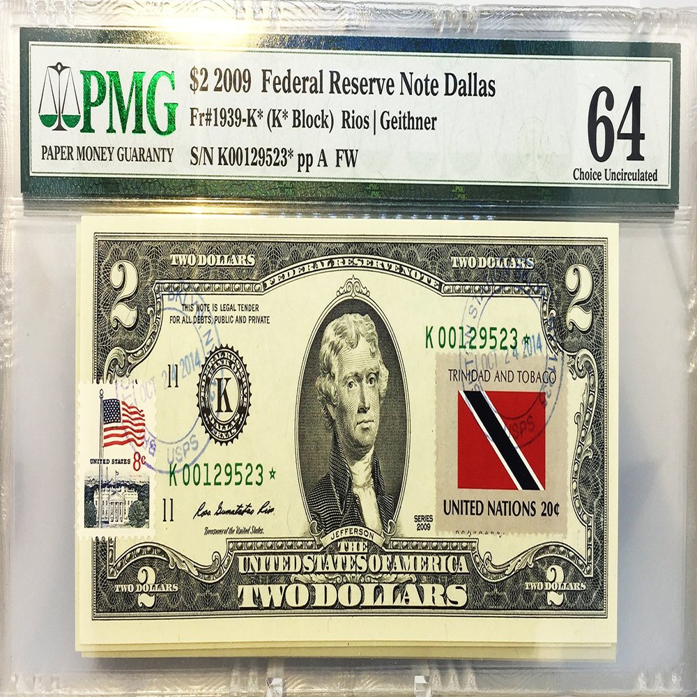 $2 Collectible Uncirculated Banknote