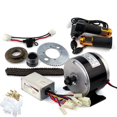 24V 250W Engine Kit for Child Karting Homemade Crazy Cart Power Kit High Speed Brushed DC Motor Use 25H Chain (24V Twist kit)