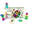 Lalaboom 36 Piece Baby Toddler Beads  Montessori Educational Shape and Color STEM Construction Toy 10 Months to 3 Years - BL300, Multicolor view 1