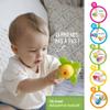 Lalaboom 36 Piece Baby Toddler Beads  Montessori Educational Shape and Color STEM Construction Toy 10 Months to 3 Years - BL300, Multicolor view 2