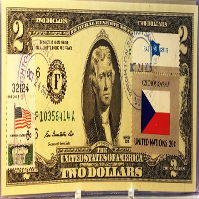 $2 Collectible Uncirculated Banknote