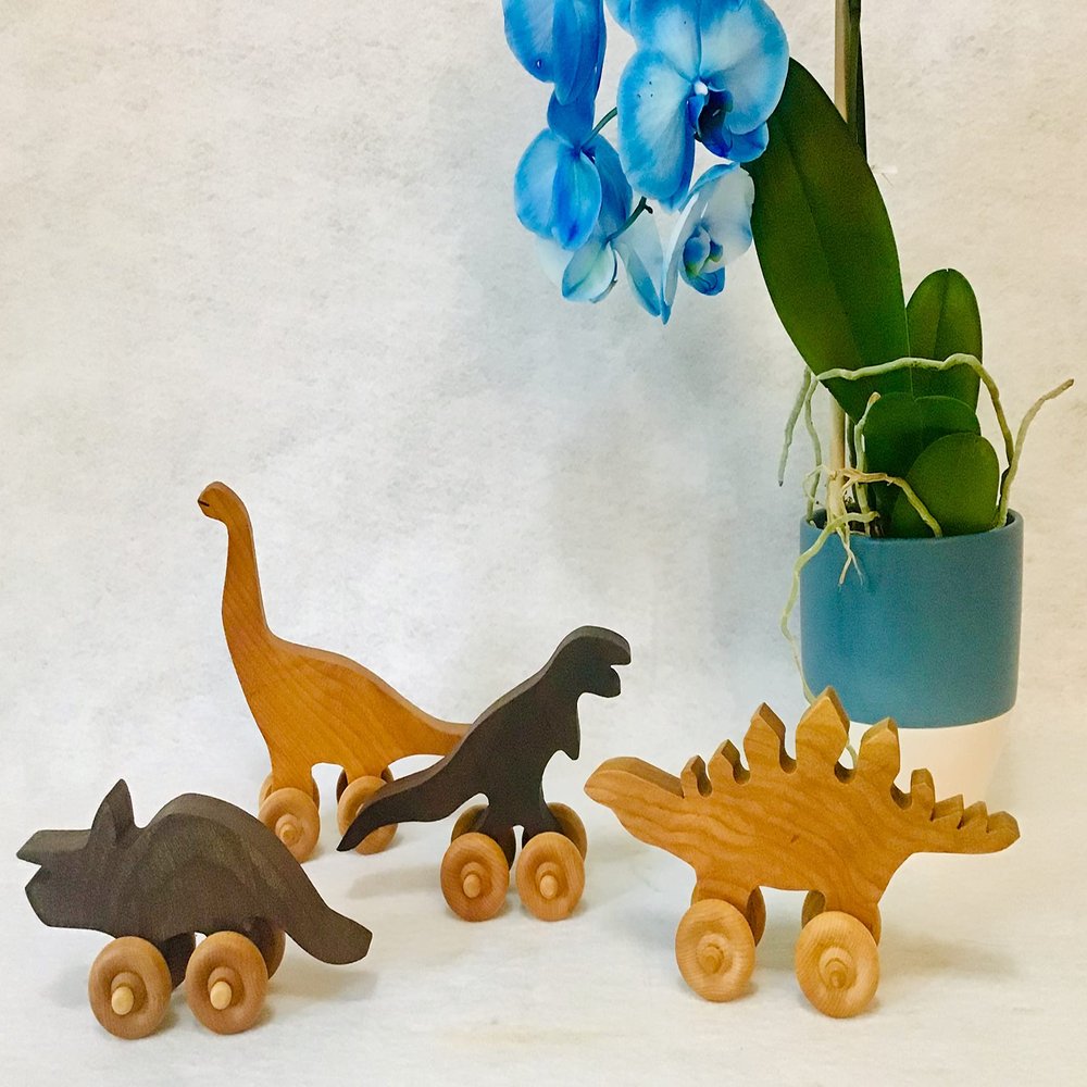 Wooden Dinosaurs