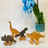 Wooden Dinosaurs view 1