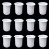 2 7/8 White Plastic Drop in Cup Holder Plastic Multipack Wholesale Bulk Listing Poker (12) view 1