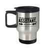 Im An Administrative Assistant Not A Magician Travel Mug Funny Gifts Cute Gag Happy Admin Professional Day Office Appreciation For Coworker Employee Stainless Steel view 3