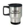Im An Administrative Assistant Whats Your Superpower Travel Mug - Funny Gifts Cute Gag Happy Admin Professional Day Office Appreciation For Coworker Employee Stainless Steel view 3