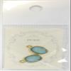 Sofia H-11-F Accessory Parts, Round Parts, Approx. Height 0.6 inches (14 mm), 1 Pair (2 Pieces), Green view 4