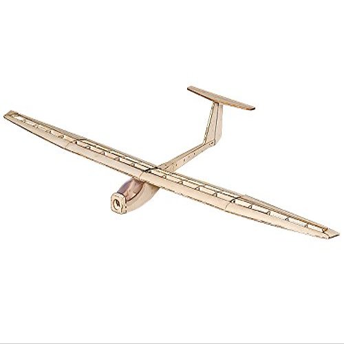 Dancing Wings Hobby Balsa Wood RC Electric Glider 1550mm Griffin Aeroplane Laser Cut Kit Need to Build (F1501C)