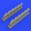 Eduard EDB648414 Brassin 1:48 - Typhoon Mk.Ib Exhaust Stacks kit, Various. view 2