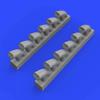 Eduard EDB648414 Brassin 1:48 - Typhoon Mk.Ib Exhaust Stacks kit, Various. view 4