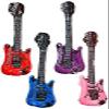 2 Inflatable Guitars Music Theme Party Decoration Toy view 1