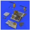 Eduard EDB648411 Brassin 1:48-Bf 109G-6/U4 Cockpit (Tamiya) kit, Various view 2