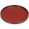 Fukui Craft 5-138-1 Obon 5-138-1 Tray, Wooden Taiko Marubon, Urumi Lacquered, Brown, 10.7 x 0.9 inches (27.2 x 2.3 cm), Wooden Products view 1
