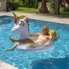 PoolCandy Inflatable Animal Pool Tubes & Swim Rings (Unicorn Glitter Filled 48" inch Animal Pool Tube Swim Ring) view 3