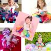 BGFKS LayeredTulle Rainbow Tutu Skirt for Newborn Baby Girls 1st Birthday Photography Outfit Sets. view 2