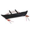 RCLions Metal Rear Bumper with LED Taillights for Axial SCX10 1/10 RC Model Crawler Car view 1