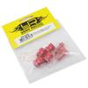 Yeah Racing Aluminum Hex Adaptor 15mm Offset For 12mm Hex Wheel Red Crawlers view 2