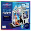 Snap Circuits BRIC: Structures | Brick & Electronics Exploration Kit | Over 20 Stem & Brick Projects | Full Color Project Manual | 20 Parts | 75 BRIC-2-Snap Adapters | 140+ BRICs view 1