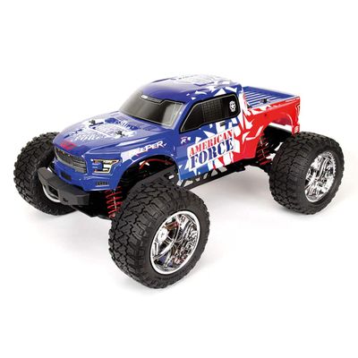 CEN Racing Reeper American Force Edition Mega Monster Truck 1/7 RTR, Brushless w/ Hobbywing ESC and Savox Servo
