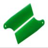 KBDD 40mm Green Tail Rotor Blades Fits T-REX 250 & Gaui 200 #4066 view 1