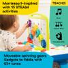 Baby Einstein Curiosity Table Activity Play Station, Montessori Floor Toy and Interactive Workbench, 12 Months and Up view 3