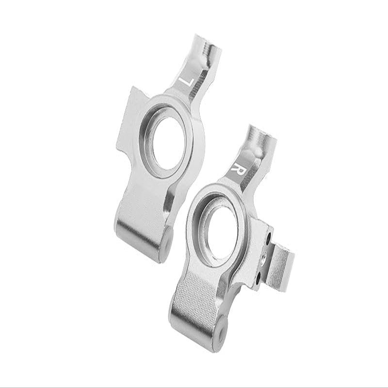 Aluminum Rear Knuckle Arm For 1/10 Traxxas Ford GT 4-Tec 2.0 83056-4/4-Tec 3.0 93054-4 - 2Pc Set Silver