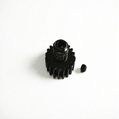 Hardened Steel 20T Motor Pinion Gear for Traxxas 1/5 X-Maxx XMAXX 6S 8S 1/6 XRT 1/10 EREVO 2.0 Maxx