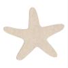 16" Star Fish Unfinished Wood Cutout Shape view 1