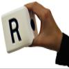 Big LCR Left Center Right Dice Game - Classic (Yellow) 18" H view 3