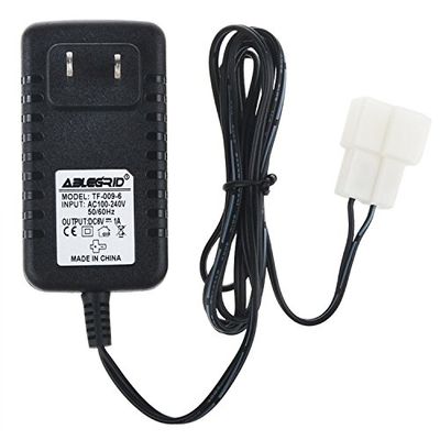ABLEGRID 6v 1A Power AC Adapter for Kids Electric Wheels Ride On Car Red Porsche 918 Spyder
