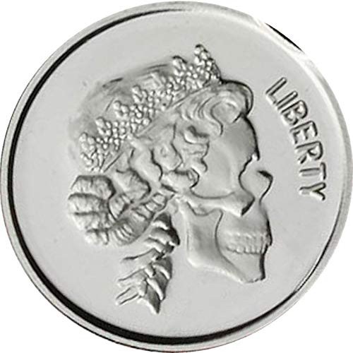 Barter Wear .999 Pure Silver 1 Gram Pin (Queen Skull)