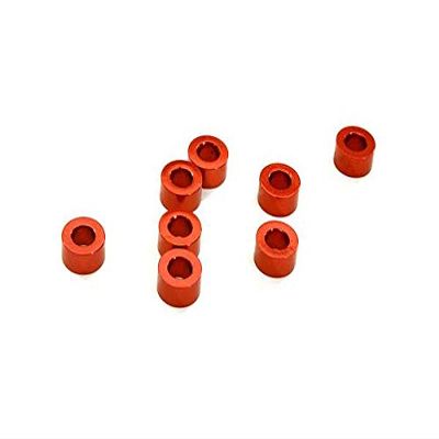 Integy Billet Machined 8pcs Aluminum M3x6 Washer Spacer (Thick=3mm)