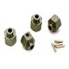12mm Hex Wheel (4) Hub 8mm Thick for Axial 1/10 Wraith 2.2 & RR10 Bomber 4WD view 1
