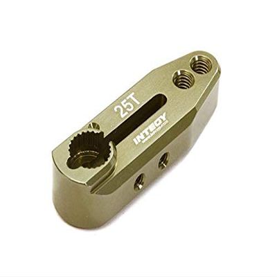 Integy Billet Machined Alloy Servo Horn 25T for Futaba Type Servo (r=20, 24mm)