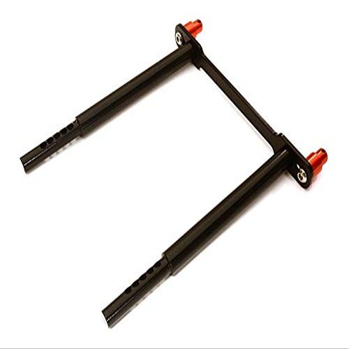 Integy Alloy 6mm Size Body Posts 71mm Apart, 90mm Across Mounting Holes & 117mm Tall