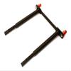Integy Alloy 6mm Size Body Posts 71mm Apart, 90mm Across Mounting Holes & 117mm Tall view 1