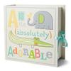 Baby Milestone Keepsake Storage Box: Track Treasured Memories - A is for Adorable view 1