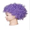 Matissa Unisex Clown Wig Circus Funny Fancy Party Dress Accessory Afro Stag Do Fun Joker (Purple) view 4