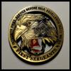940th Wing First Sergeants Military Colorized Challenge Art Coin view 2