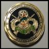 Green Beret Special Forces Liber Military Colorized Challenge Art Coin view 1