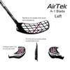 ACCUFLI Floorball Stick AirTek A100 (Black - Left Handed) view 2