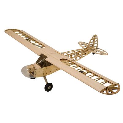 Balsa wood Electric Airplane 1.2M Piper Cub J3 Un-assembled (S0804B)