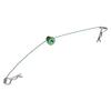 Mxfans Green Color 1/10 RC Car Body Clip Pins 155mm Steel Wire Body Clips with Screw Retainer N10259G Set of 2 view 3