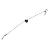 Mxfans Black Color 1/10 RC Car Body Clip Pins 155mm Steel Wire Body Clips with Screw Retainer N10259BL Set of 2 view 3