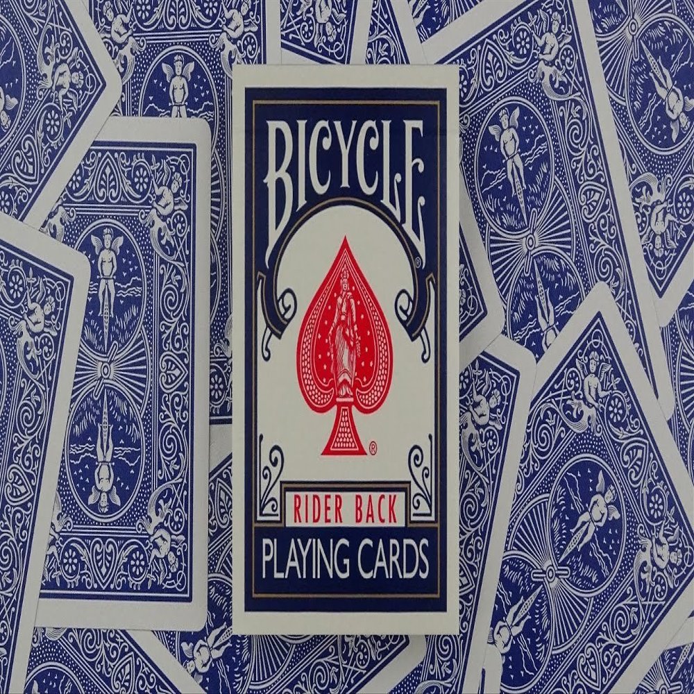 Bicycle Deck Blue Back