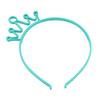 6 Pcs Candy Colors Plastic Hair Hoop Headband Hair Accessories with Toothed - Cartoon Non-slip Hair Band Headwear (Crown style) view 4